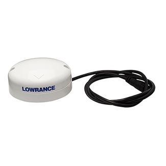 Antenna Point-1 Lowrance GPS per Satellite Barca, GPS + GLONASS,