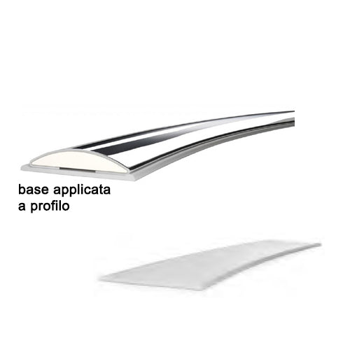 Base parabordo SLIM Sphaera, Profili e supporti parabordo , Klovoo