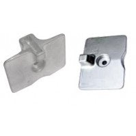 Anodo Piastra per motori Yamaha 15-20 HP, Anodi Yamaha