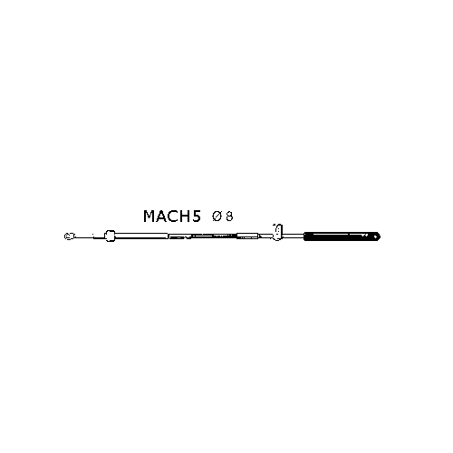 Cavo Comando Ultraflex MACH 5 per Barca da 5 a 40 Piedi - Per Mercury Mercruiser