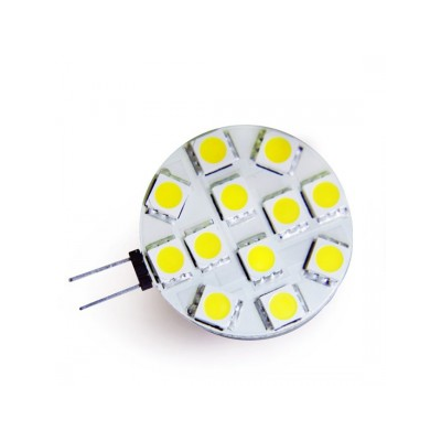 Lampadina LED G4 a 12 LED per Illuminazione Barca 12 V (luce day o calda)
