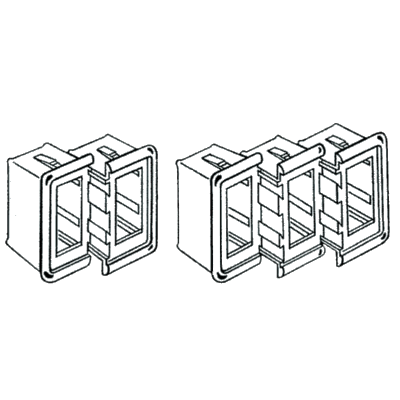 Cornice o Tappo per interuttore Carling Switch in plastica
