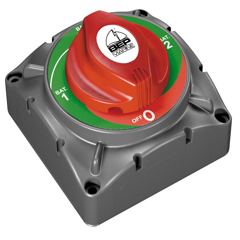 Staccabatteria barca DEV.CONTOUR Bep Marine, 350 AH, selettore