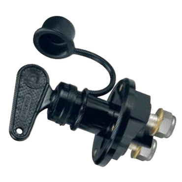 Staccabatteria barca 100A NERO Quick, Modello S10N con chiave estraibile