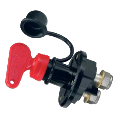 Staccabatteria barca 140A NERO Quick, Modello S14N con chiave estraibile