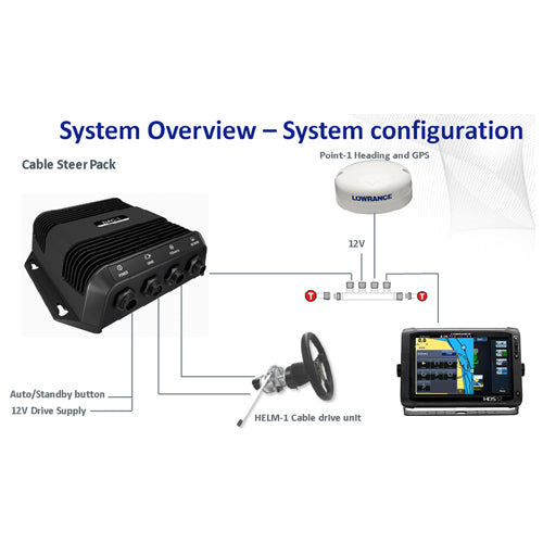 000-11749-001 Autopilota per timoneria meccanica Navico Lowrance Simrad B&G