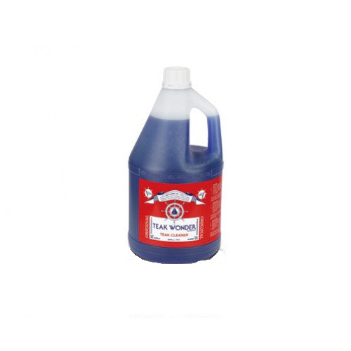 Teak Wonder Detergente Pulizia per Teak Barca, Cleaner Blue