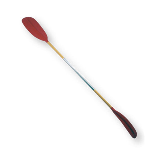 Pagaia con inserto metallico, Remo rosso, 210/215/220 cm per barca, canoa, kayak