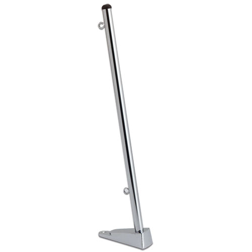 Asta portabandiera per bandiere 20x30cm, Diametro mm 13 a Baionetta per Barca