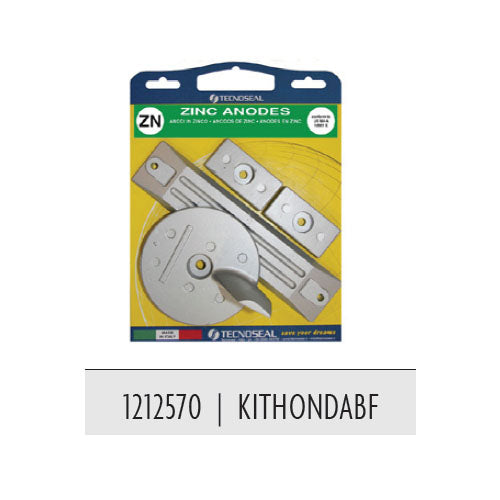 Kit Anodi Honda BF in Zinco Completo Compatibile motore Honda Fuoribordo
