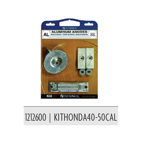 Kit Anodi Honda 40 50 40-50C cv hp Completo Alluminio motore Honda Fuoribordo