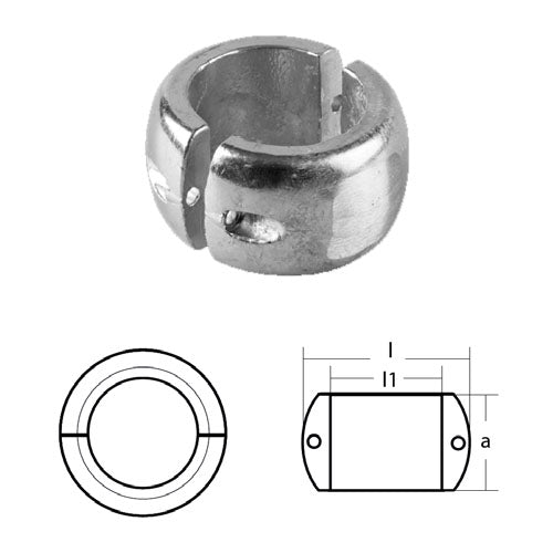 Anodo Collare Kamewa Serie-A - Ricambio Anodi Kamewa