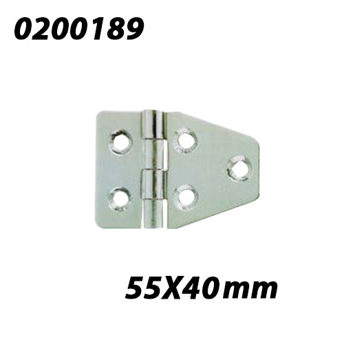 Cerniera Inox Mm 55X40 Accessori Nautici Klovoo