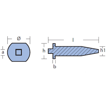 Anodo Barotto per motori Mercury mercruiser