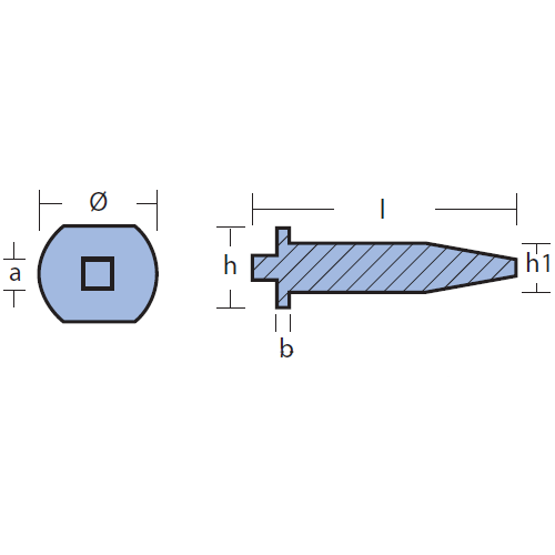 Anodo Barotto per motori Mercury mercruiser