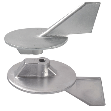 Anodo Pinna Pinna per fuoribordo Yamaha 40-90 HP, Anodi Yamaha Alluminio