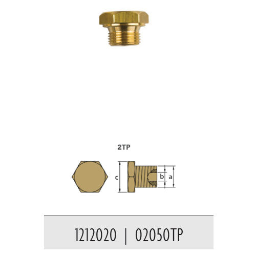 Tappo per Anodo Bukh Barrotto diametro 12
