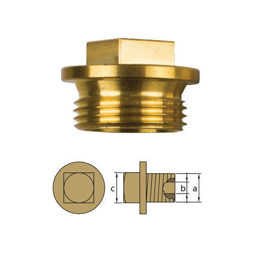 Tappo per Anodo Barotto Volvo Penta