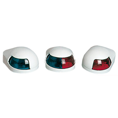 Luce di via Omologate RINA - Rosso/Verde/Bicolore - Fino a 12 mt per Barca