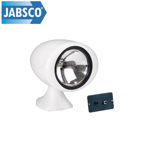 Faro elettrico per barca Jabsco con controllo remoto 155SL, 12 volt, proiettore