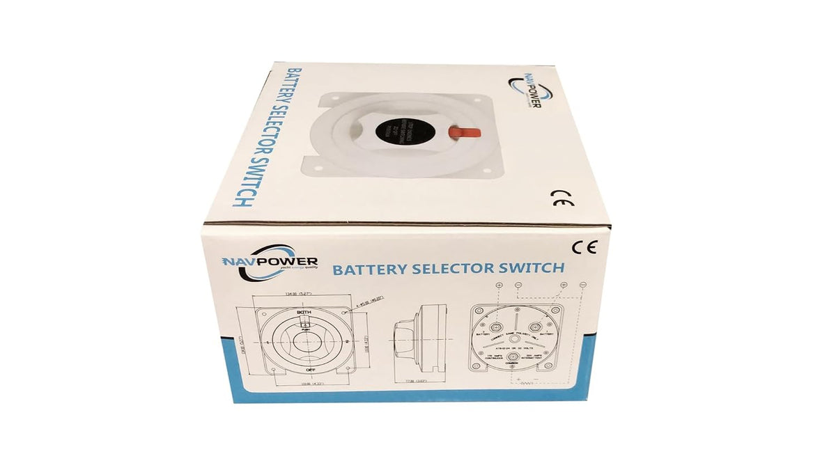Staccabatteria barca STACCABATTERIA DEVIATORE 300A NAVPOWER