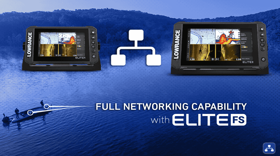 Ecoscandaglio Lowrance Elite FS 7/9 - GPS Fishfinder - Con e senza sonda