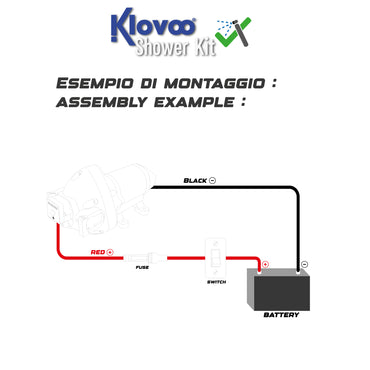 Kit Autoclave Flojet+ Doccia: Soluzione Completa per Acqua per Barca,Camper