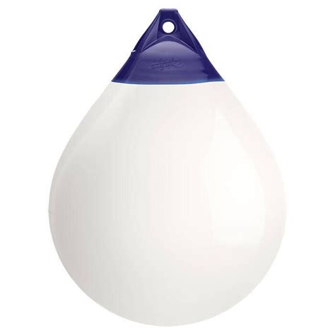 Parabordo a Pera per Barca e Gommone Polyform Tipo A 1/2/3/4/5/6/7, Bianco/Rosso