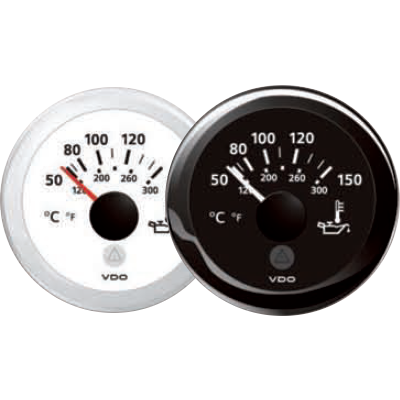 Indicatore Temperatura Olio motore Barca, A2C595141, 12/24 volt, 50/150°
