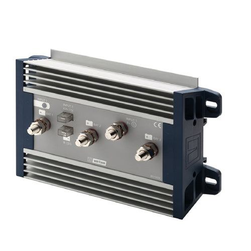 Ripartitore di carica 12/24 volt, 2 ingressi batterie, per barca, camper, solare