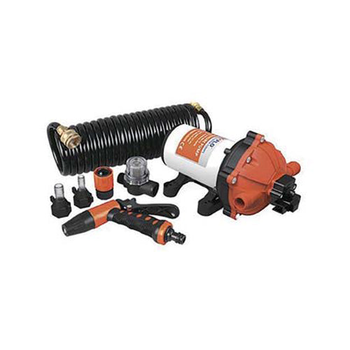 Kit Lavaggio Barca Autoclave Seaflo 5 GPM 12 V pressione 70 PSI, tutto incluso