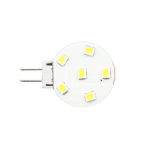 Lampada LED G4 6 LED 10-30V, Diametro mm 25