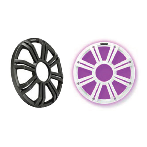Gliglia Bianca Copertura per Subwoofwer da 10" (254mm), Cover in policarbornato
