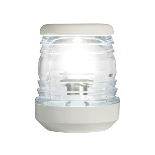 Luce di via, Fanale 360 a LED Bianco In acciaio INOX - Fino a 20mt - RINA