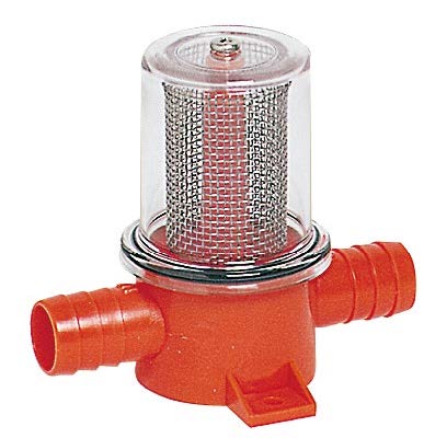 Filtro in Linea Portagomma 5/8" per Sentina Barca
