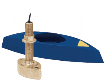 Trasduttore XSONIC ARIMAR B45, 50-200 khz passascafo in bronzo per ecoscandaglio