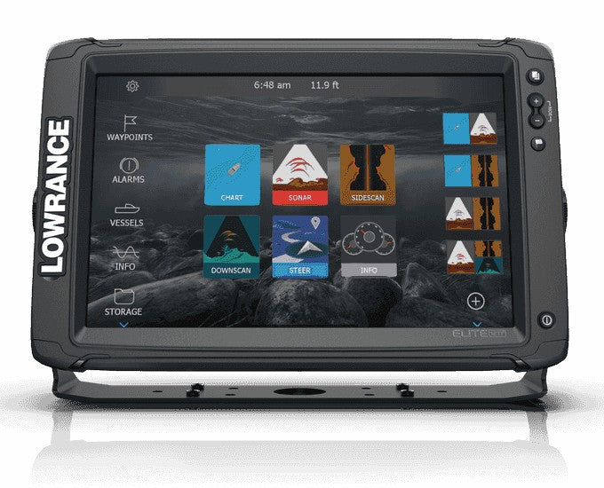 Elite-12 Ti? No Transducer (Row) Ecoscandaglio ChartPlotter GPS Lowrance