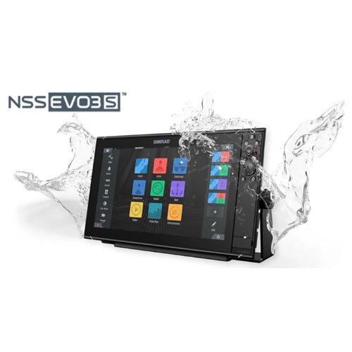 Ecoscandaglio Simrad NSS 9/12/16" GPS Fishfinder, senza trasduttore, per Pesca