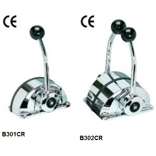 Scatola di comando monoleva B302 B301 Ultraflex, Gas e Invertitore, Per Barca