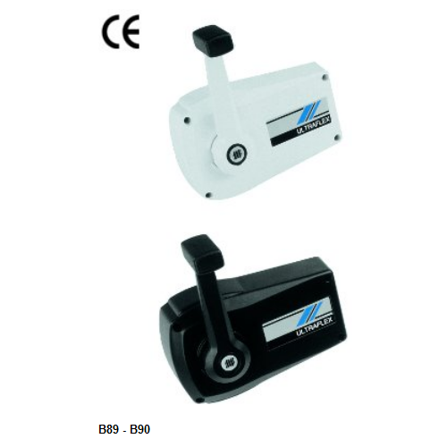 Scatola di comando monoleva B89 B90 Ultraflex, Gas e Invertitore Per barca