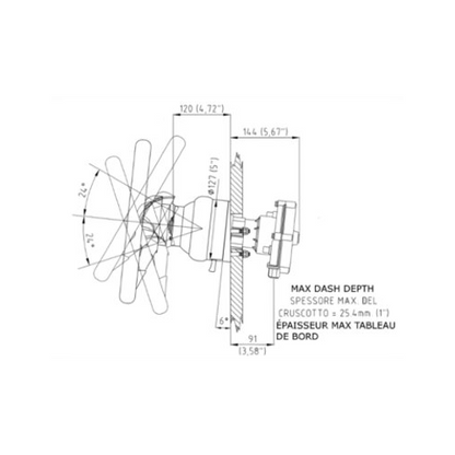 T83Nrfc Scatola Sistema di guida T83NRFC Ultraflex