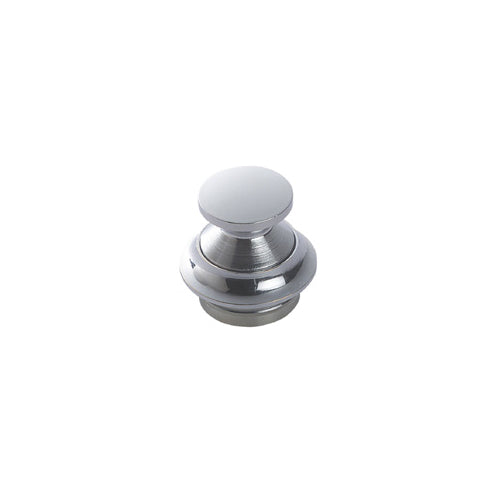 Pulsante serratura scrocco in ottone da Ø 19 mm, per barca, sportelli, cassetti