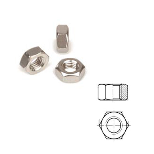 Dadi esagonali, acciaio inox Confezione Blister, da M3 a M10