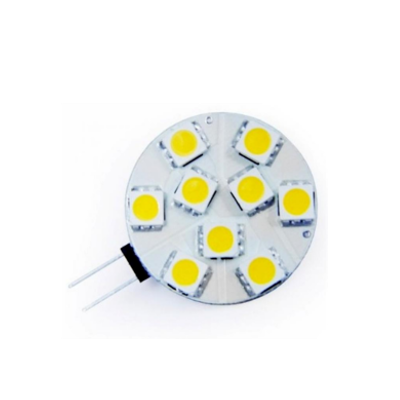 Lampadina LED G4 a 9 LED per Illuminazione Barca 12 V (luce day o calda)