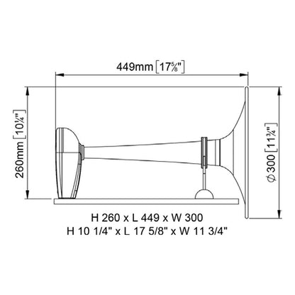 Tromba Elettrica  barca a staffa segnalatore acustico 12 24 volt, elettrovalvola