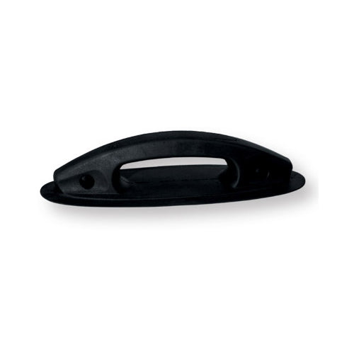 Maniglia in Gomma PREMIUM (nera/grigia) Con Fori - Per Gommone, Canotto