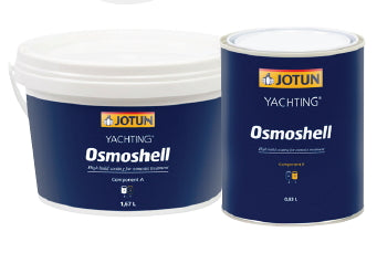 Stucco Anti Osmosi barca OSMOSHELL, Ripara chiglia danneggiata  da osmosi