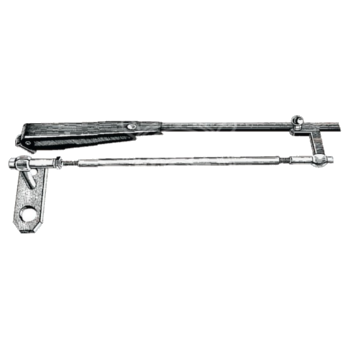Braccio Pantografo Tergicristallo per varca, 305-360/432-560/381-432