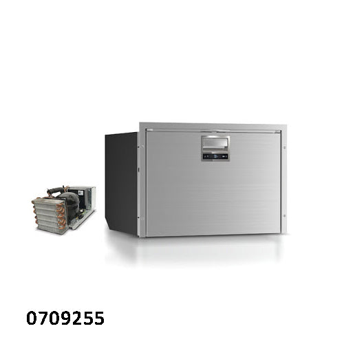 Frigorifero Vitrifrigo per Barca e Camper, DRW 12/24v 70/180 con freezer
