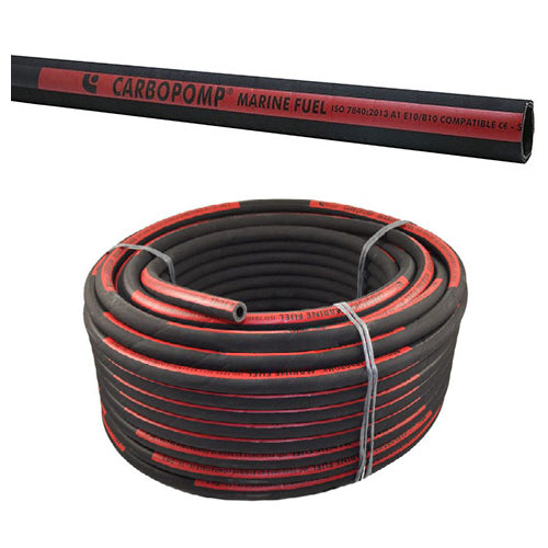 Tubo Omologato Carburante CARBOPOMP ISO 7840 da 6 a 60 mm Ø int, vendita al mt